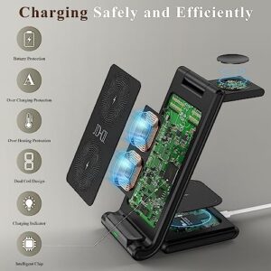 JDHDL 3 in 1 Wireless Charging Station