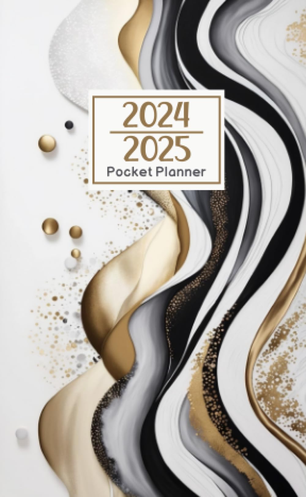 pocket planner 2024-2025: 2 year Pocket Calendar January 2024 to December 2025