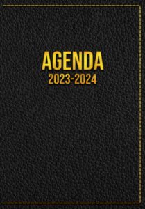 agenda settimanale 2023-2024: 16 mesi da settembre 2023 a dicembre 2024 | una settimana per pagina | planner settimanali e mensili | formato a5 (15x21) (italian edition)