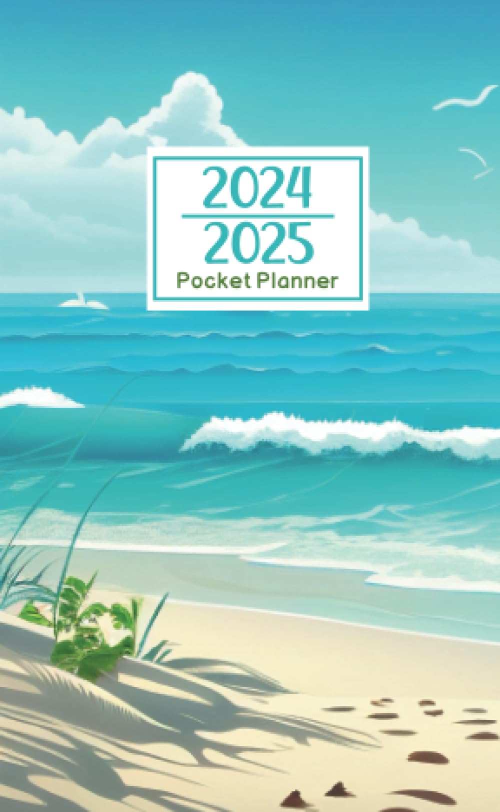 pocket planner 2024-2025: 2 year Pocket Calendar January 2024 to December 2025