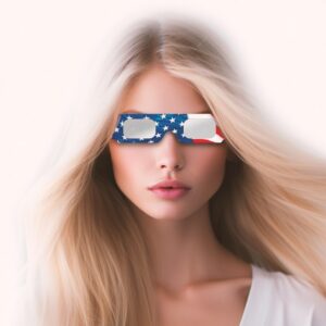 GottaHaveit Solar Eclipse Glasses Flag 5 Pack