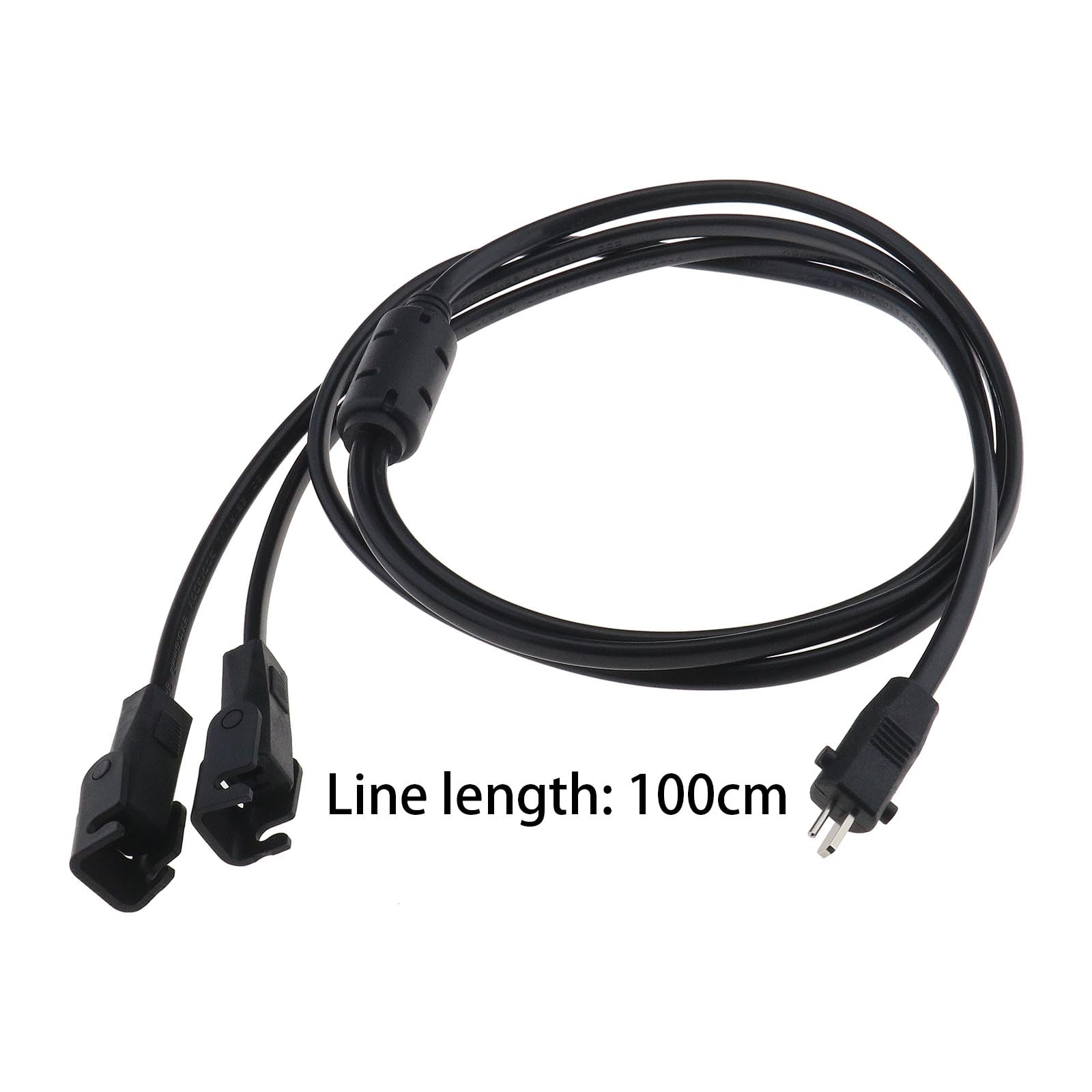 Create idea Y Splitter Cord Cable Replacement Compatible with OKIN Compatible with Limoss Compatible with BetaDrive 2 Pin Splitter Lead Y Power Cable