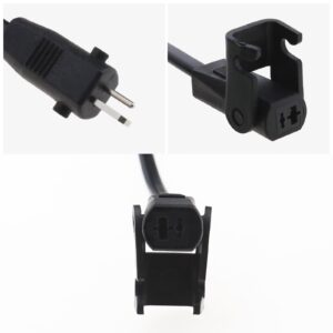 Create idea Y Splitter Cord Cable Replacement Compatible with OKIN Compatible with Limoss Compatible with BetaDrive 2 Pin Splitter Lead Y Power Cable