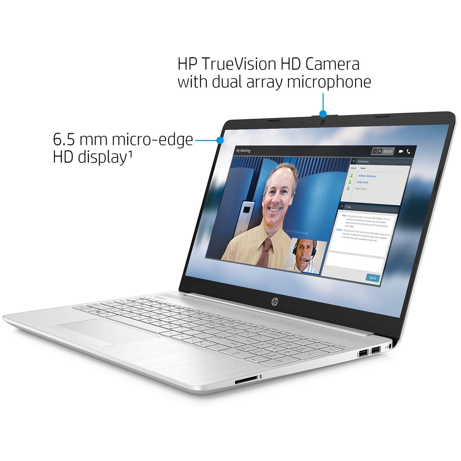 HP Flagship 15.6" Touchscreen HD Business Laptop,16GB RAM, 512GB NVMe SSD, AMD Ryzen 3 3250U (Up to 3.5GHz, Beat i5 7200U), Webcam, HDMI, WiFi, Numpad, Fast Charger, Win 11 w/GM Accessory