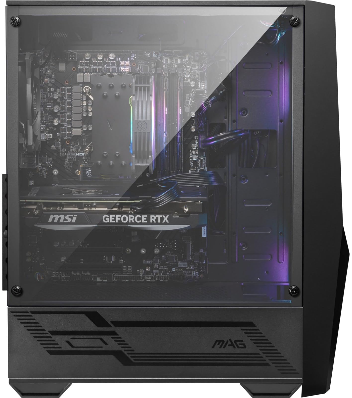 2023 MSI Codex R 13NUD-064US (i7-13700F, 16GB RAM, 2TB NVMe SSD, RTX 4060Ti 8GB, Windows 11 Pro) Gaming Desktop PC