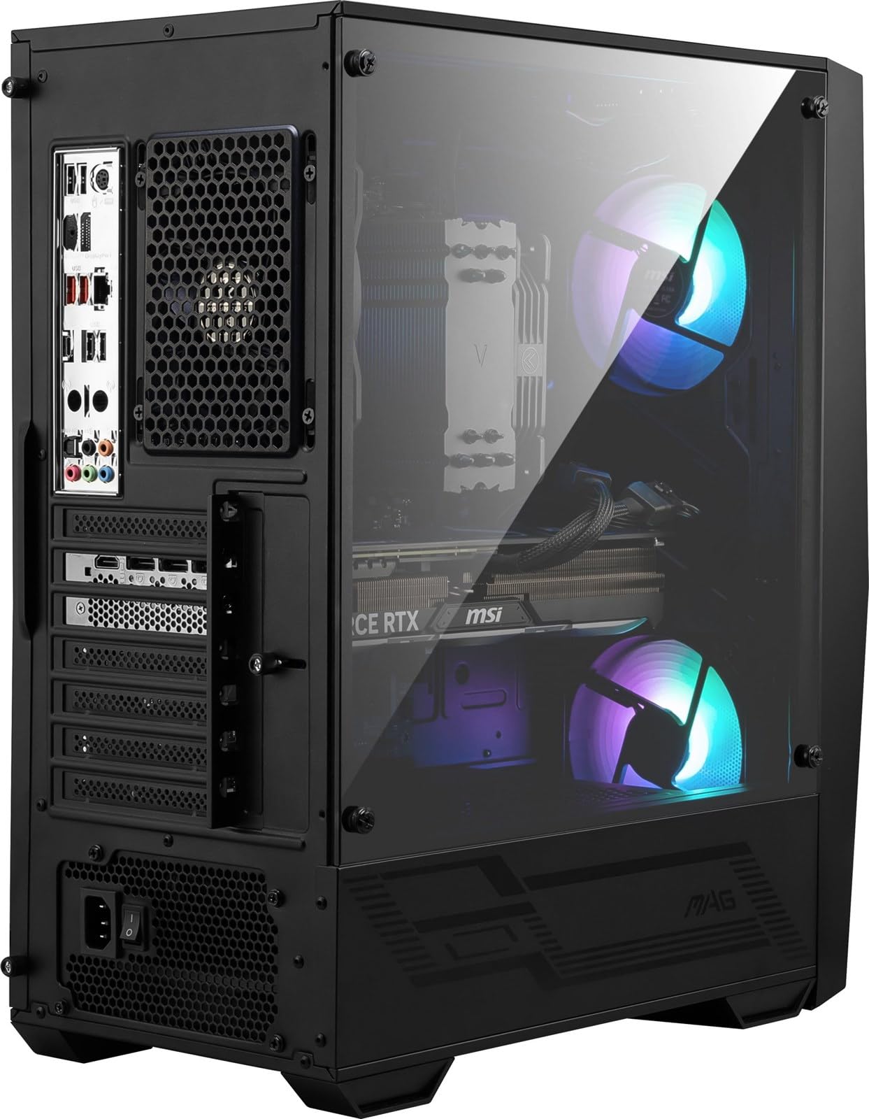 2023 MSI Codex R 13NUD-064US (i7-13700F, 16GB RAM, 2TB NVMe SSD, RTX 4060Ti 8GB, Windows 11 Pro) Gaming Desktop PC