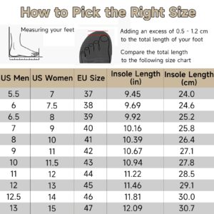 Geweo Barefoot Shoes Women Minimalist Sneakers for Men Wide Toe Box Zero Drop Arch Support Flat Running Walking Footwear Size 9 Women/7 Men Casual Breathable Lightweight All Black 40