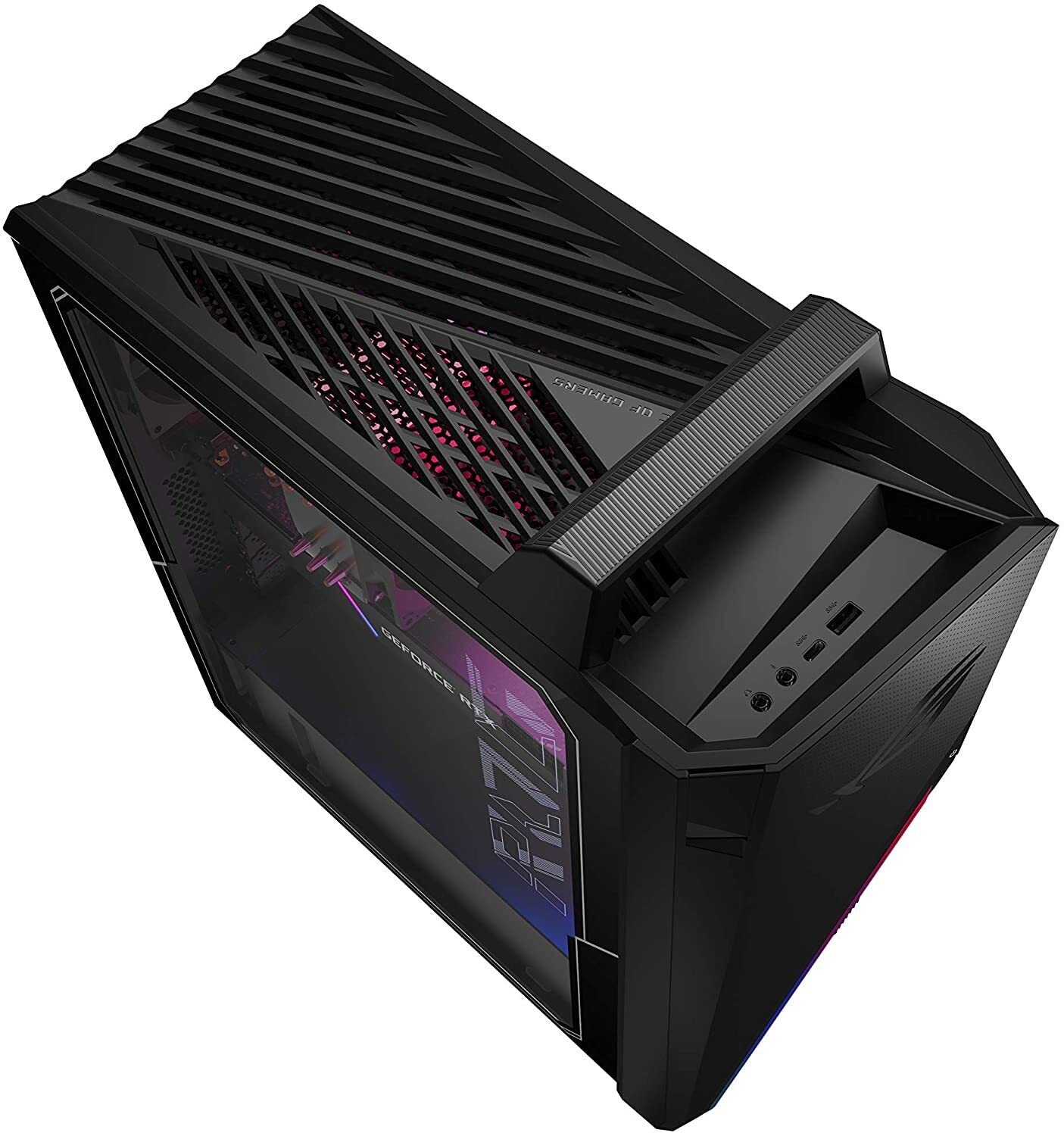 ASUS ROG GT15CF Gaming Desktop Computer - 12th Gen Intel Core i7-12700K 12-Core up to 5.00 GHz Processor, 64GB RAM, 512GB NVMe SSD + 1TB HDD, GeForce RTX 3070 Ti 8GB GDDR6X, Windows 11 Home