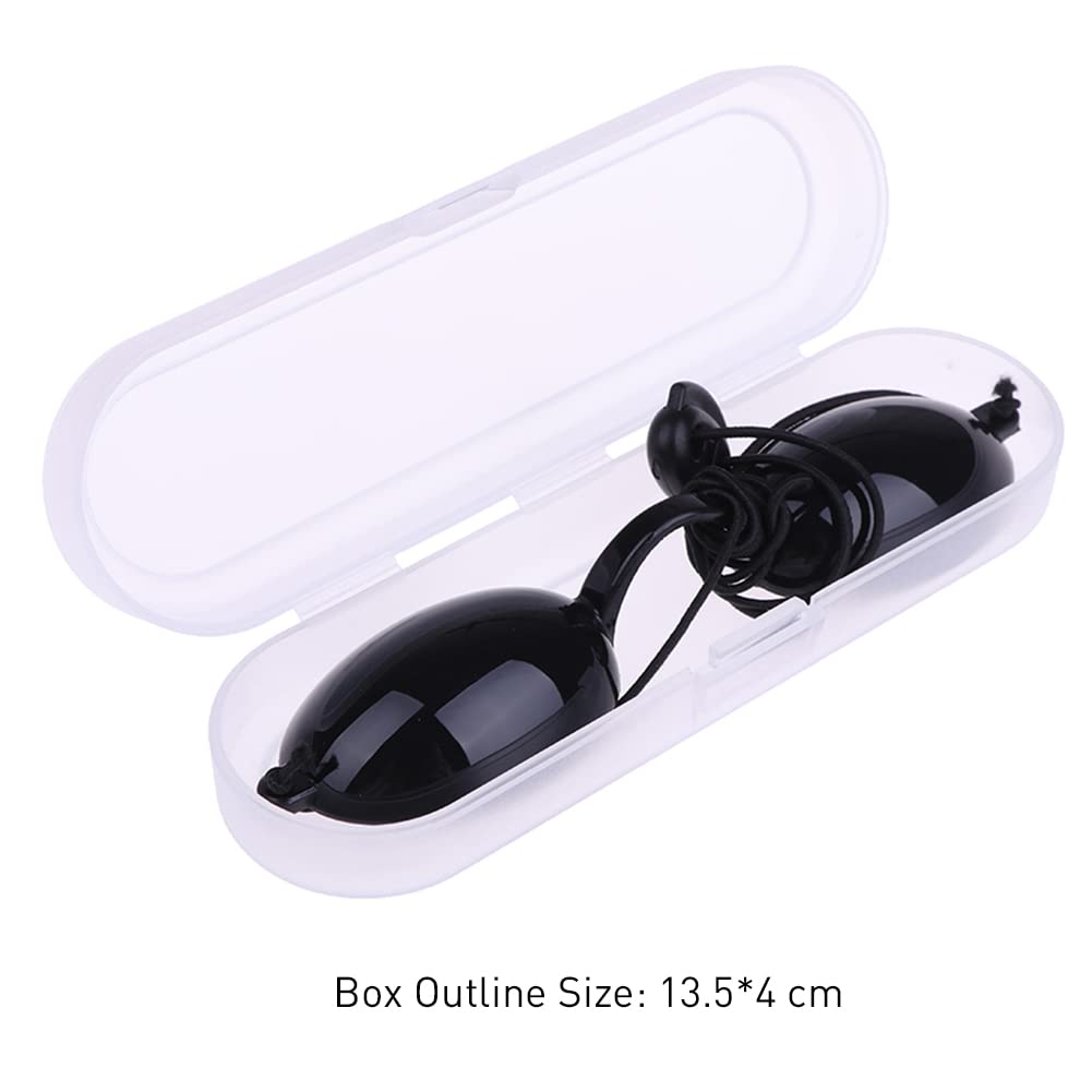 BuWiz Beauty Patient Protective Goggle for IPL,Laser,LED,UV Lamp Treatment,without Blocking Light,Transparent