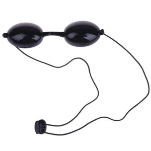 BuWiz Beauty Patient Protective Goggle for IPL,Laser,LED,UV Lamp Treatment,without Blocking Light,Transparent