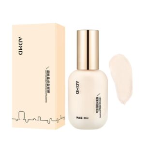 admd foundation, hydrating waterproof and light long lasting foundation, admd light fog makeup holding liquid foundation, lasting coverage for all skin types(30ml/natural color)
