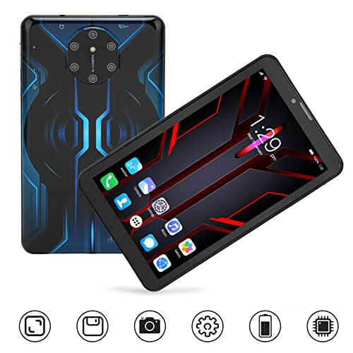 Zunate 7 inch Tablet, Android 10 Tablet, 1960 x 1080 IPS Screen, 4GB RAM 32GB ROM, 8 Cores Processor Tablet PC, Dual Camera, WiFi, 6000mAh Battery (US Plug)