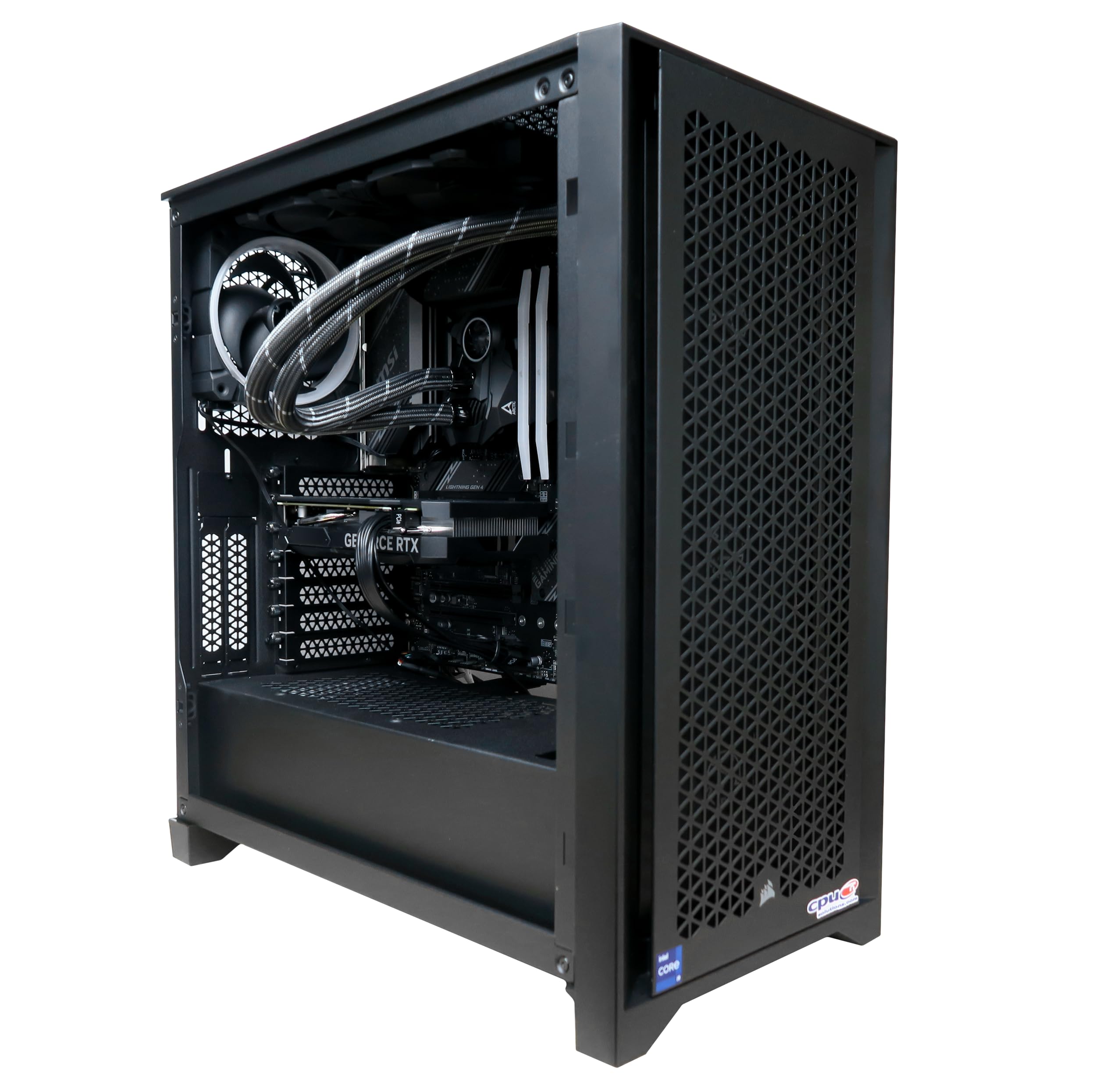 CPU Solutions GamerCore PC RTX 4070 Core i9 14900KF- 32GB DDR5 RAM, 1000GB SSD, Windows 11.