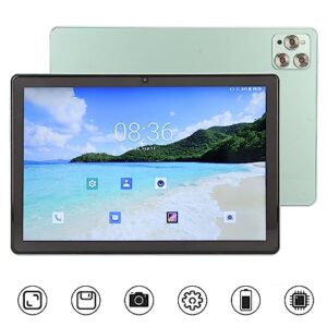 Acogedor 10.1 Inch Tablet with Keyboard and Case, 1960 x 1080 FHD Display, 8GB RAM 256GB ROM, Octa Core MT6755 CPU, 2.4 / 5G WiFi and 4G LTE, Dual Camera (US Plug)