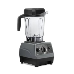 Vitamix Explorian Blender with Programs, Professional-Grade, 64 oz. Low-Profile Container, Slate (Renewed Premium)