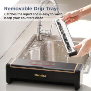 Vacuum Ultrasonic Jewelry Cleaner, 48KHZ Professional Jewelry Cleaning Ultrasonic Machine with 3 Time Modes, Portable Ultrasonic Cleaner