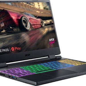 Acer Nitro 5 15 Gaming Laptop 15.6" QHD IPS 165Hz Display AMD Octa-core Ryzen 7 6800H (Beat i7-11370H) 64GB RAM 1TB SSD GeForce RTX3070Ti 8GB Graphic RGB Backlit HDMI USB-C Win11Pro Black + HDMI Cable