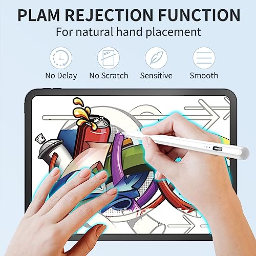 Stylus Pen for Touch Screens, Active Pen Digital Pencil for iPhone, Samsung, iOS/Android Smart Phone and Other Tablets,Smart Pen,Active Stylus Pen Pencil for Precise Writing/Drawing