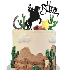 Cowboy Cake tmTopper Cowboy Hat Cake Toppers Western Cowboy Birthday for Western Theme Party Favors Supplies