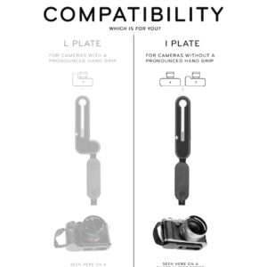 Peak Design Micro Clutch I-Plate mirrorless camera finger strap