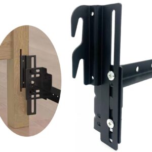 ZhouDaShu Bed Frame Brackets Adapter, Headboard Brackets for Metal Bed Frame,Headboard Attachment Kit,2Pcs Queen Bed Modification Plate (Bed Frame Hooks)