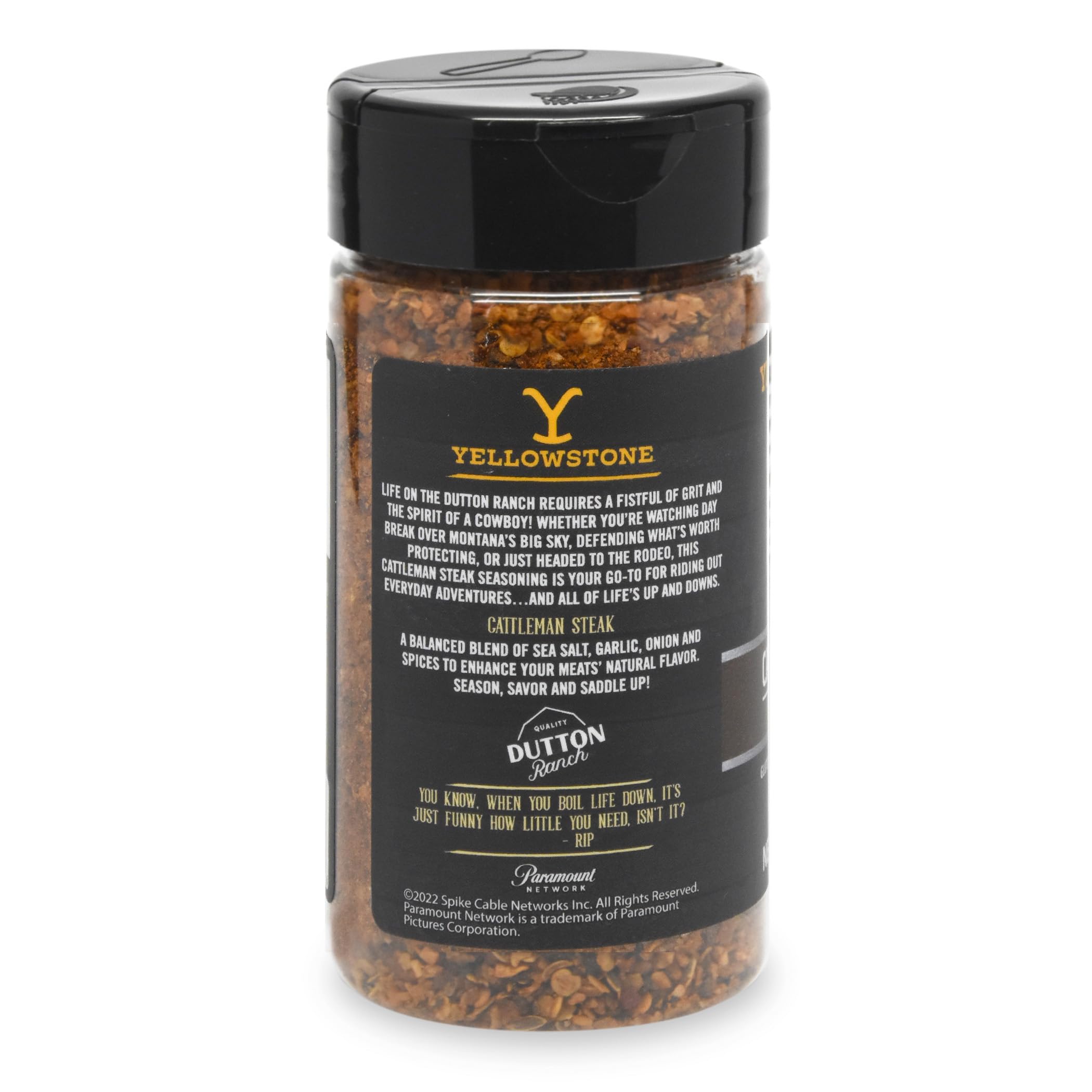 Yellowstone Cattleman Steak Seasoning and Rub, 5.4oz