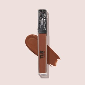 The Lip Bar | Vegan Non-Sticky Lip Gloss | High Shine Finish | Headliner - Warm Terracotta Brown