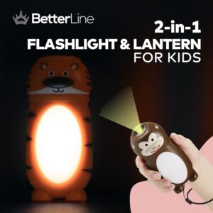 Kids Flashlights and Kids Lanterns, 2-in-1 LED Kids Camping Lantern Night Light, Better Than Headlamps, Kids Camping Gear Must Haves