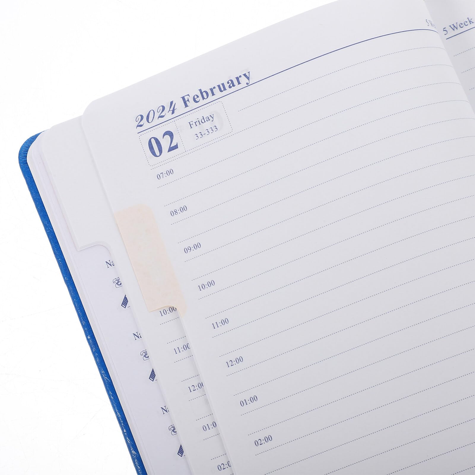 NUOBESTY Bookmark Bookbaga Note Pad Efficient Planner Date Planner Work Notepad Notebook Calendar Schedule Notepad Efficient Plan Pad The List Lesson Plan Calendar Book Dating Paper