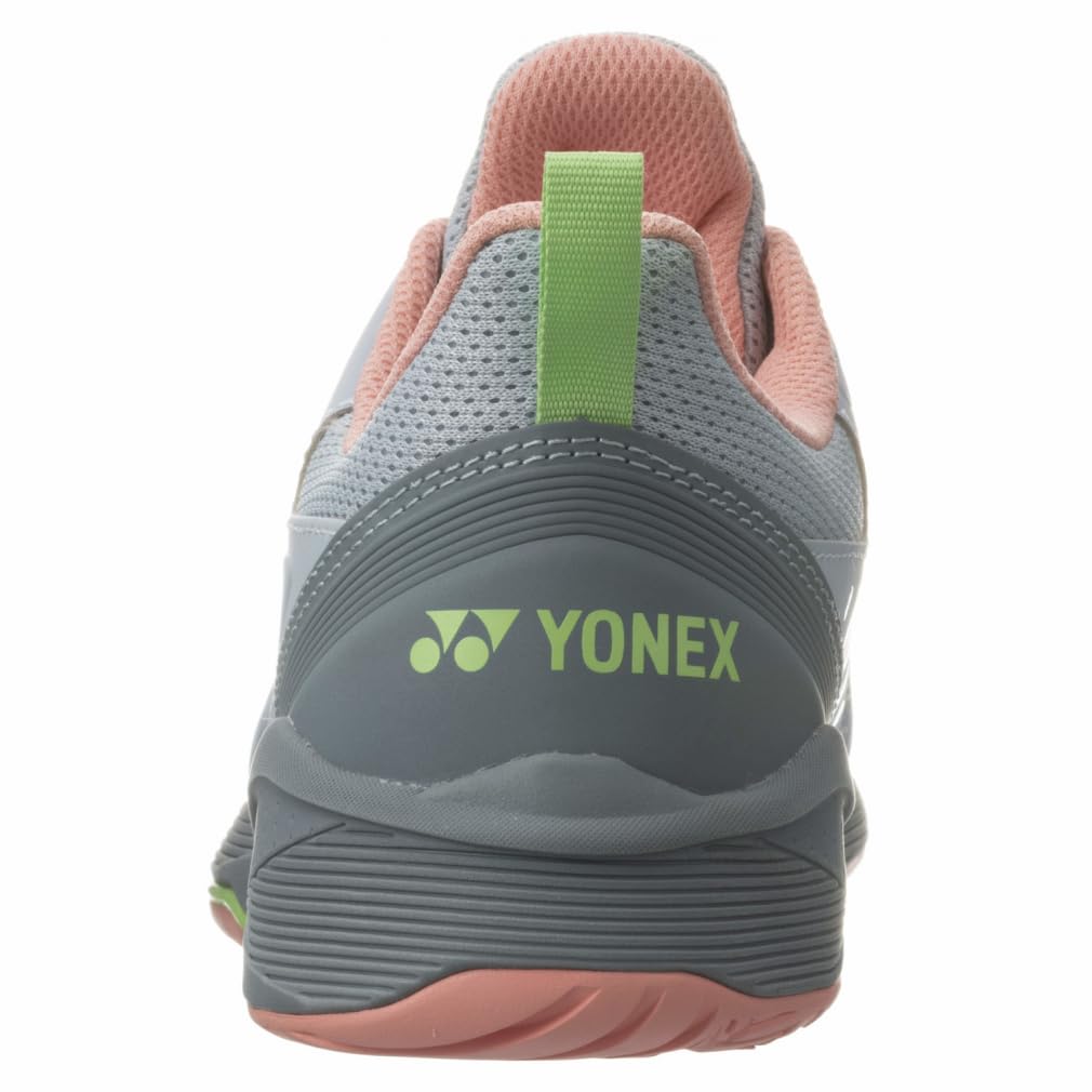 YONEX(ヨネックス) Women's Tennis Shoe, graish Blue/Pink, 24.5 cm