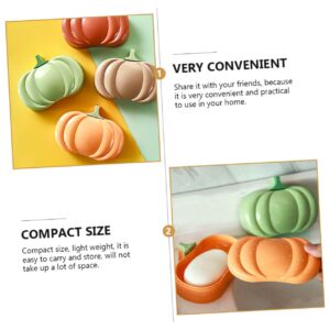 Zerodeko 4pcs Soap Box Container with Lid Bath Tub Tray Bathtub Soap Dish Draining Soap Container Shower Soap Container Sponge Dish Holder Bathroom Soap Container Soap Storage Box Soap Tray