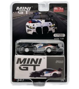 true scale miniatures model car compatible with bmw m4 gt3 2021 presentation limited edition 1/64 diecast model car mgt00347