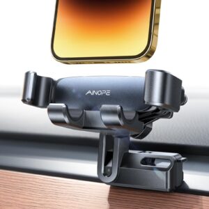 ainope tesla phone mount holder 2024 upgrade gravity tesla model 3 y phone mount holder tesla phone holder fits for all iphone & android phones