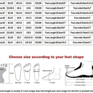 Musabela Orthopedic Sneakers for Women,Comfortable Orthopedic Shoes,Lightweight Anti-Slip Casual Walking Air Cushion Shoes. (8 US, Gray-Pink)