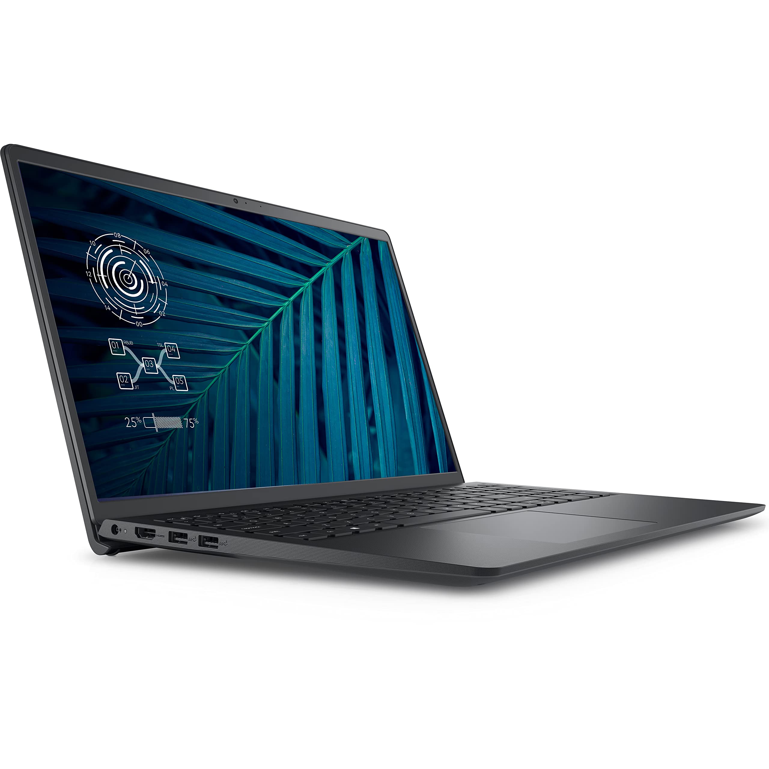 Dell Vostro 3510 15.6" FHD Business Laptop Computer, Intel Quad-Core i7-1165G7 up to 4.7GHz, 16GB DDR4 RAM, 512GB PCIe SSD, 802.11AC WiFi, Bluetooth, Carbon Black, Windows 11 Professional