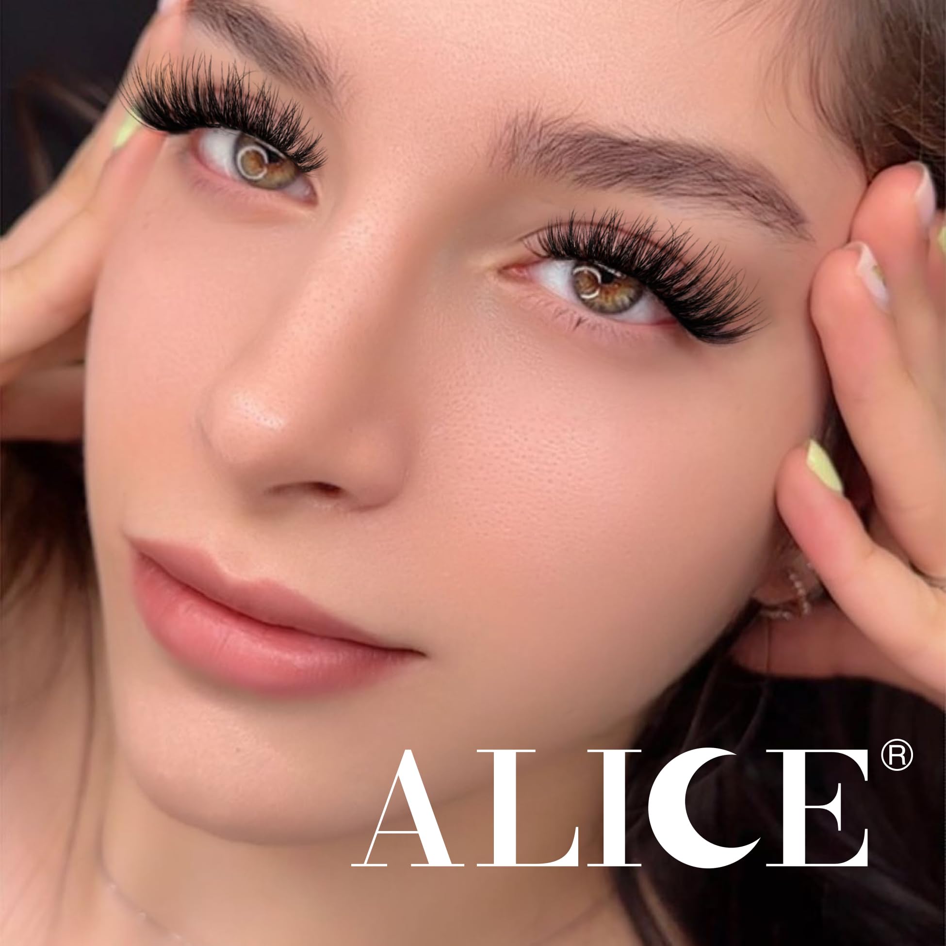 DIY Eyelash Extension Kit Cluster Lashes Kit Fluffy Wispy Volume Cat Eye Look Lash Clusters Flat Lashes Strong Hold Lash Glue C Curl Individual Lashes by ALICE