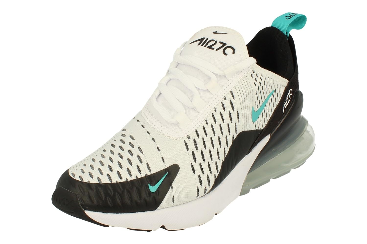 Nike Women's Air Max 270 White/Dusty Cactus-Black (AH6789 115) - 8