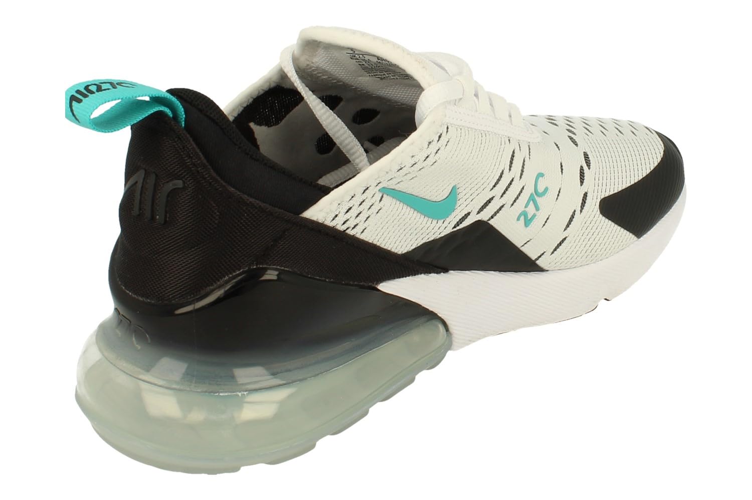 Nike Women's Air Max 270 White/Dusty Cactus-Black (AH6789 115) - 8