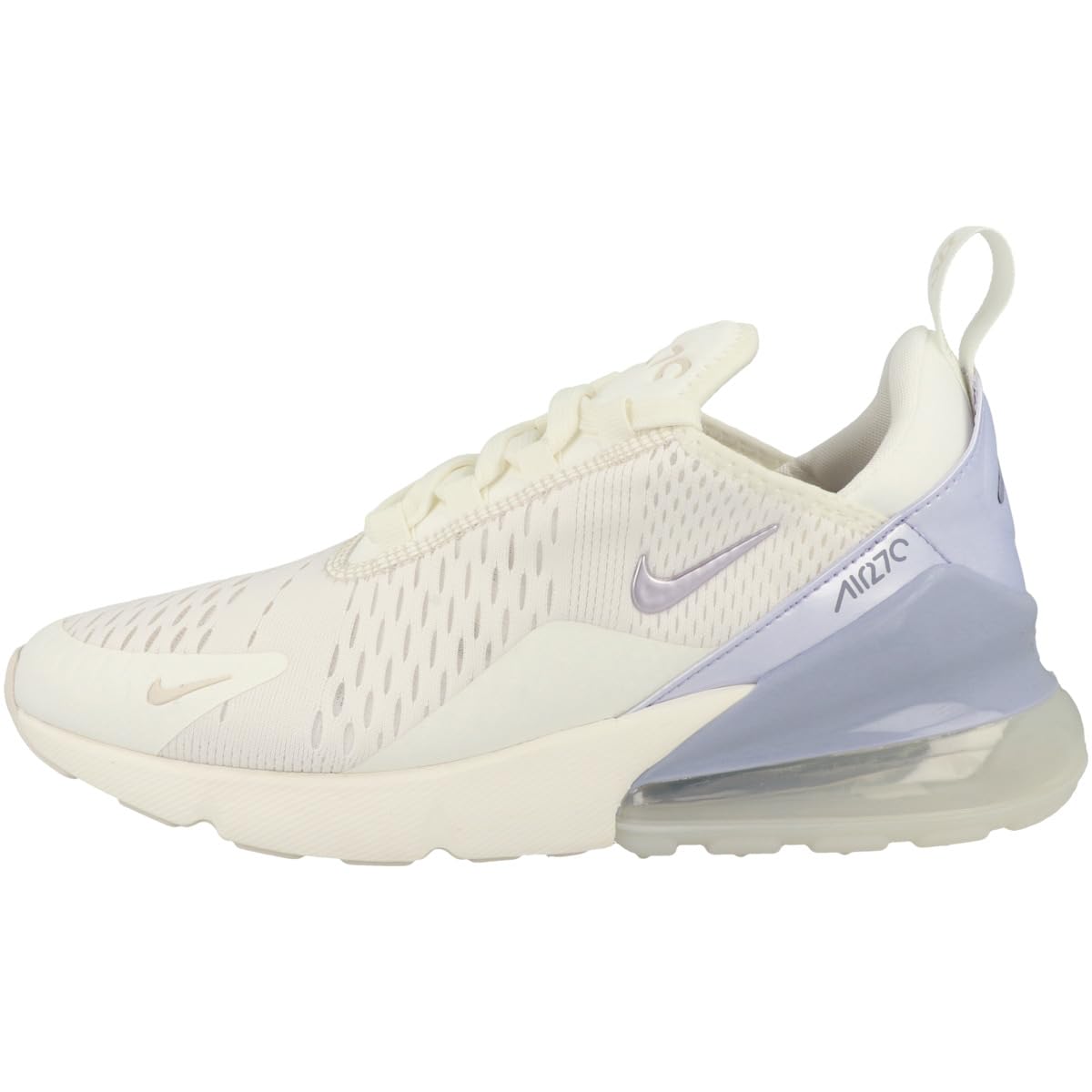 Nike Women's Air Max 270 Sail/Oxygen Purple-Phantom (FB2934 100) - 7