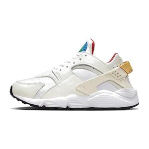 Women's AIR Huarache - Size 8.5 US - White/Green Topaz Gold