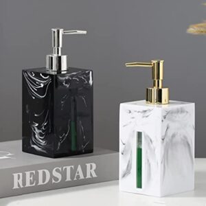 Soap Dispensers Soap Dispensers Soap Dispenser Foam Pump Sanitizer Press Bottle Box Marble Pattern Pressure Nozzle Foam Bottle Countertop