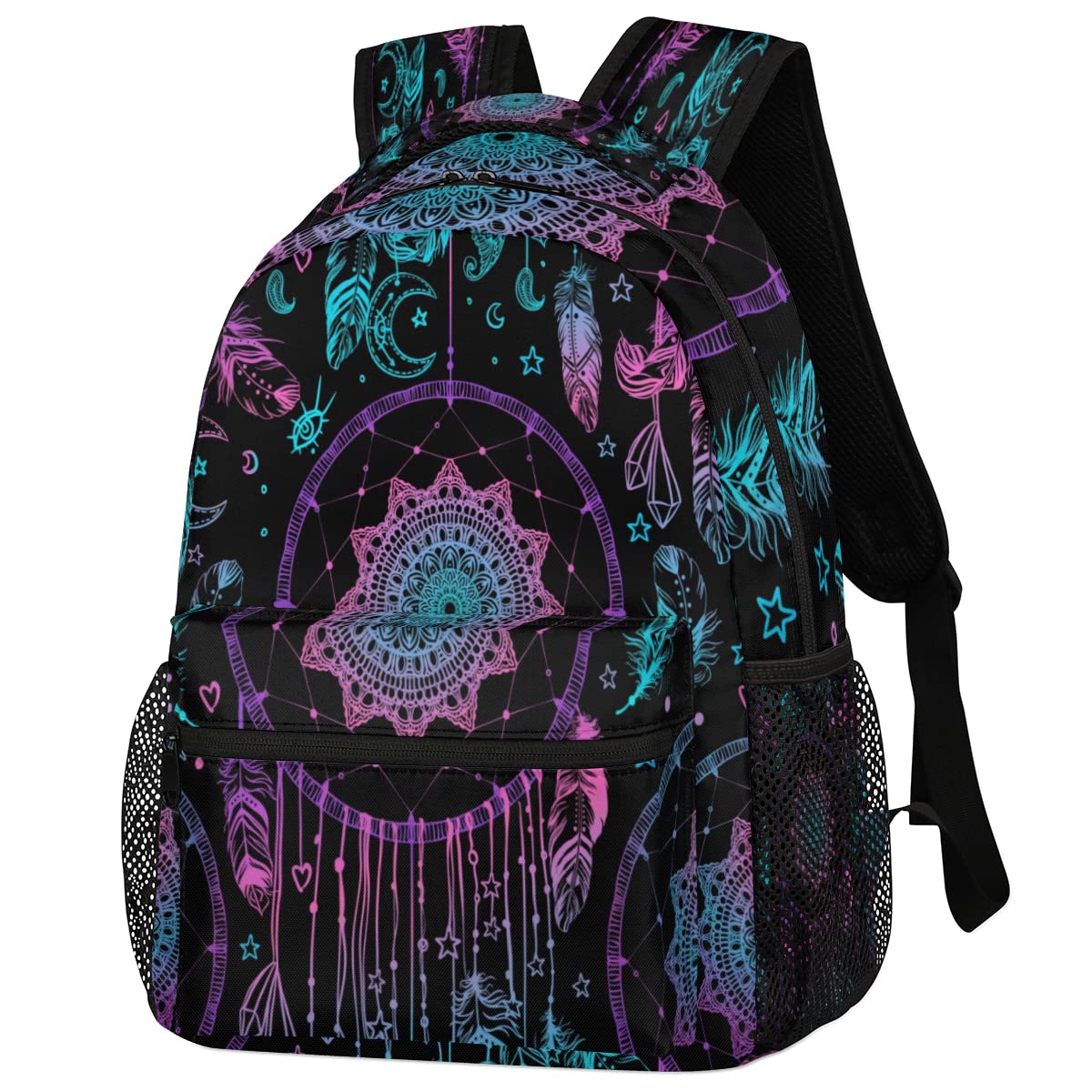 Dream Catcher Backpack, Bohemia Backpacks Shoulder Bag Casual Travel Laptop Daypack Bags