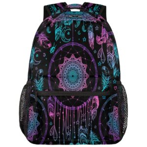 Dream Catcher Backpack, Bohemia Backpacks Shoulder Bag Casual Travel Laptop Daypack Bags