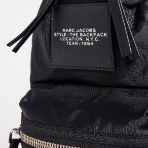 Marc Jacobs Women's The Medium Backpack, Black, One Size