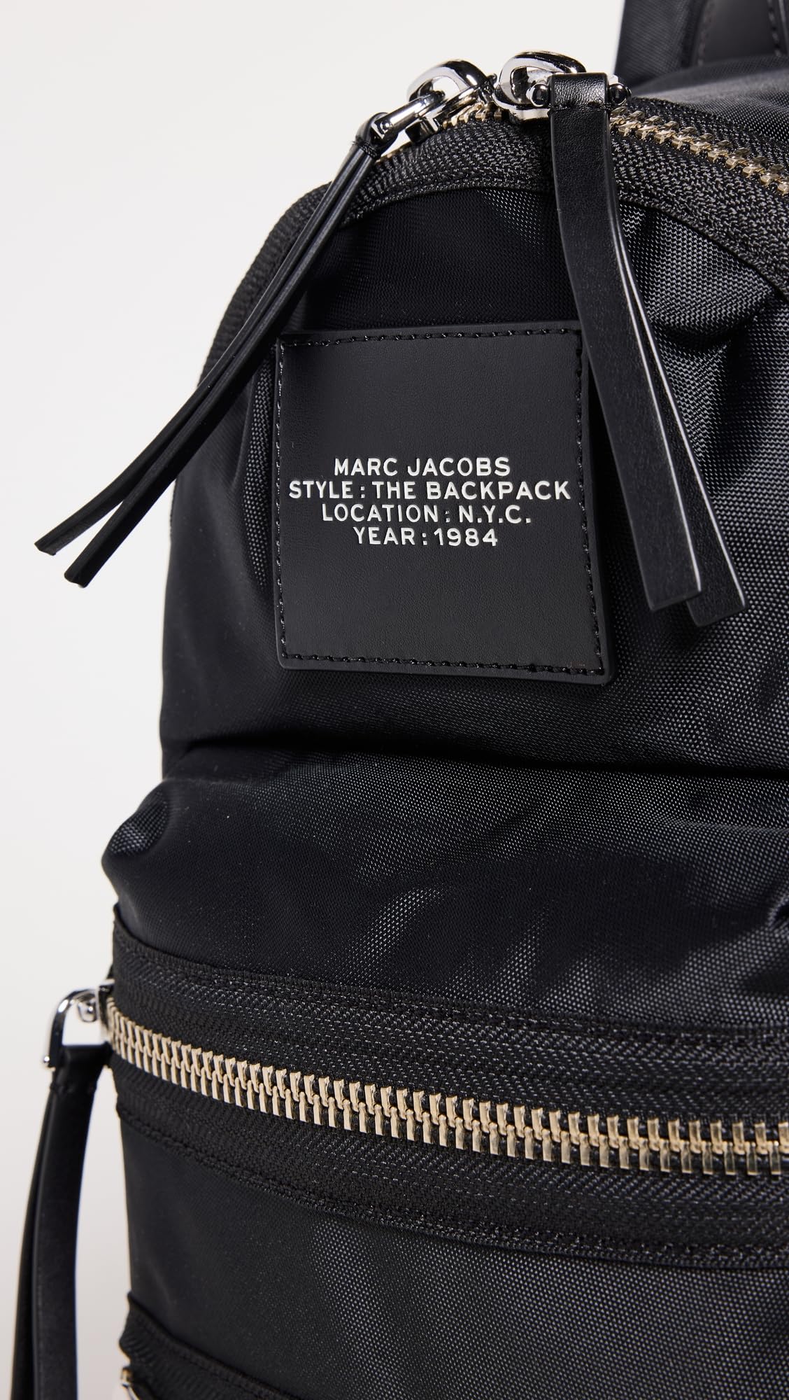 Marc Jacobs Women's The Medium Backpack, Black, One Size