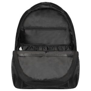 Black Camargue Bull Face Backpack, Animal Backpacks Shoulder Bag Casual Travel Laptop Daypack Bags