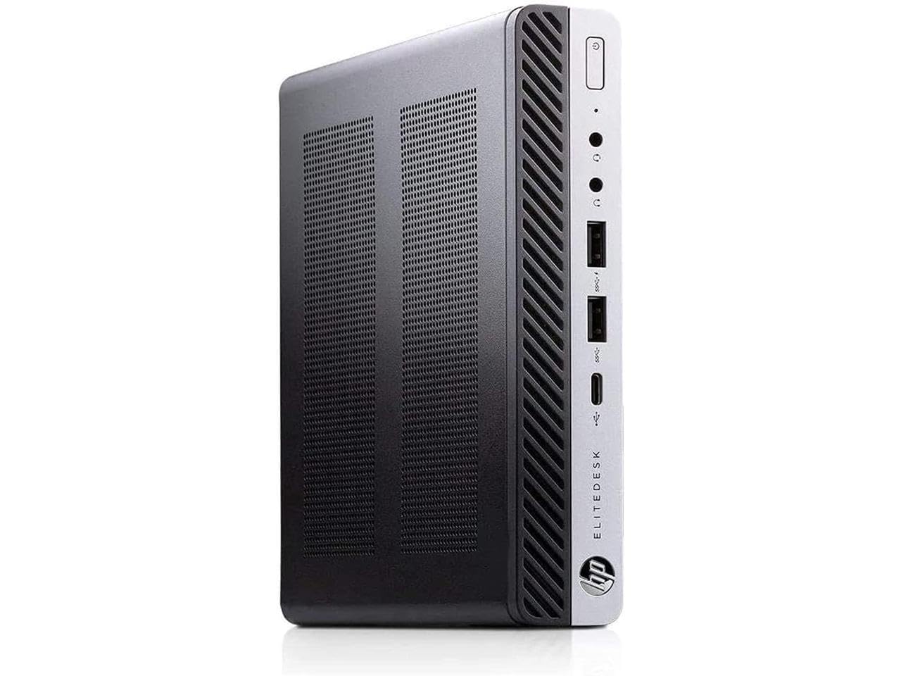 HP EliteDesk 800 G4 Mini Grade A Desktop, Intel Core i5-8500T Professor, 2.1 GHz, 16GB DDR4 RAM, 512GB SSD, Wi-Fi, Bluetooth, Windows 10 Pro 64 bit (Renewed)