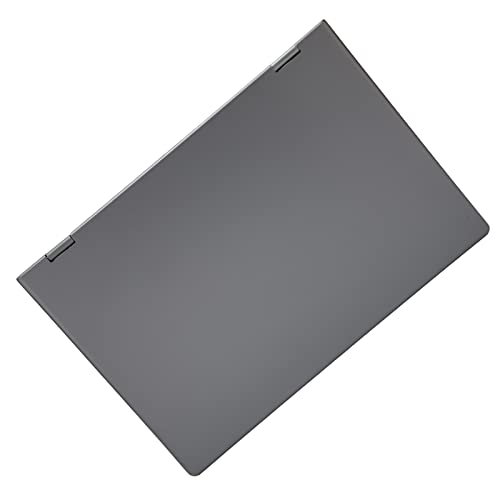 Pssopp Laptops Computer, 14.1 Inch Laptops Computer 12G RAM 3840x2160 Resolution 100-240V Fingerprint Unlock Gray 360 Degree Flip Touch Screen for Windows 10 11 (US Plug 256GB)