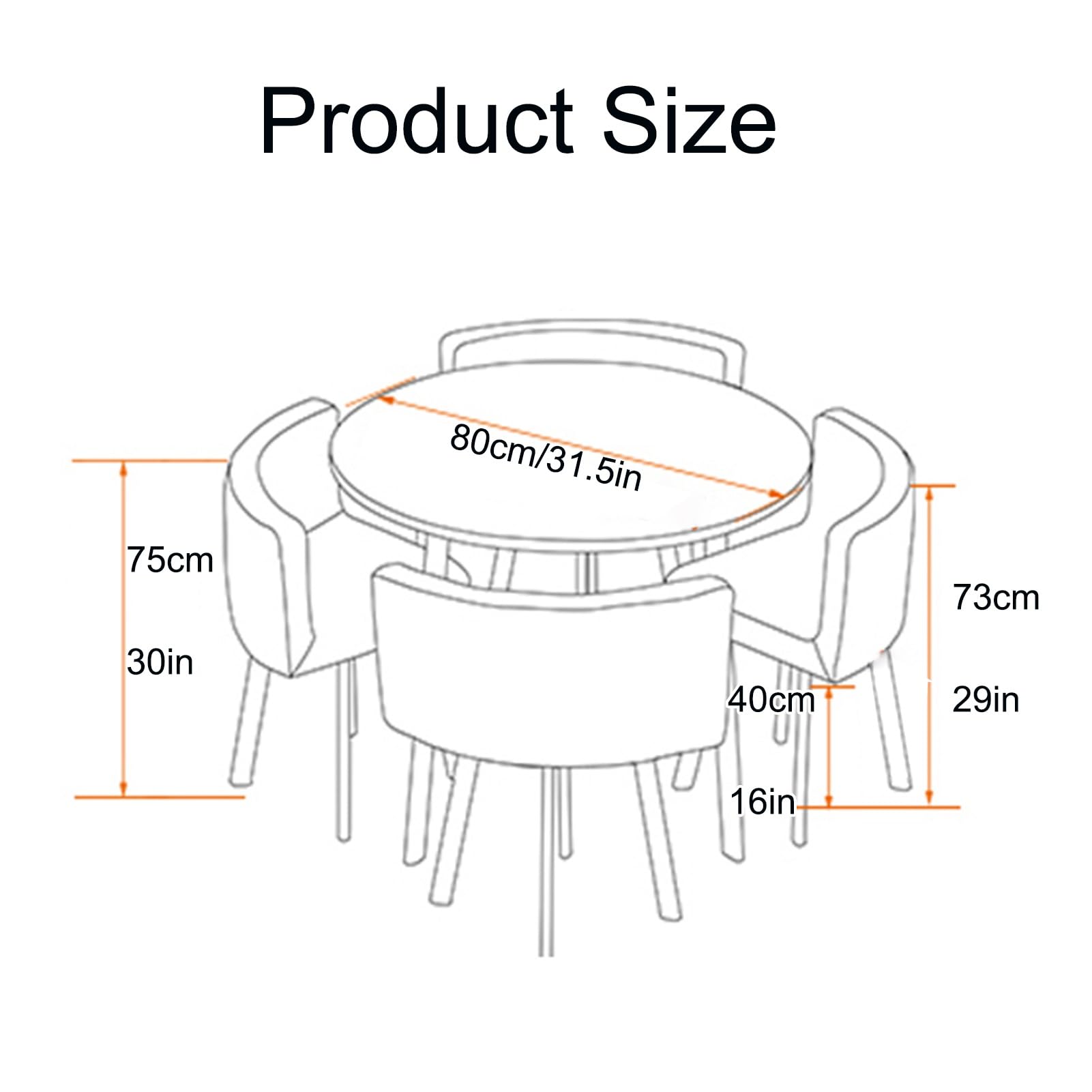 PUMPIE Office Reception Room Club Table and Chair Set Office Reception Round Table Simple Kitchen Dining Table for Kitchen Meeting Room Library Movie Theater Tea Shop (Color : Blue)