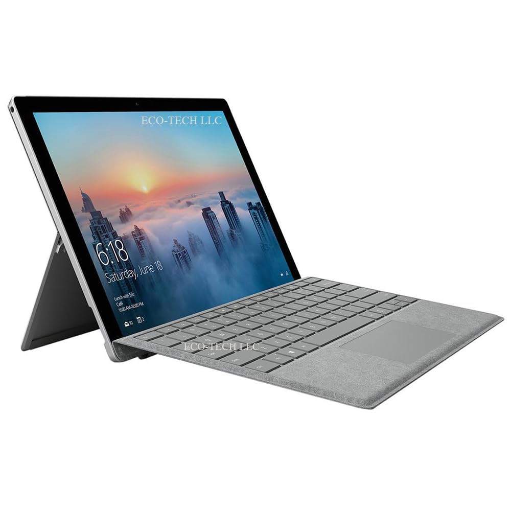 Microsoft Surface Pro 4 Tablet PC, 12.3" 4K Touchscreen, Intel Core i5-6300U, 8GB RAM, 256GB SSD, Windows 10 Pro (Renewed)